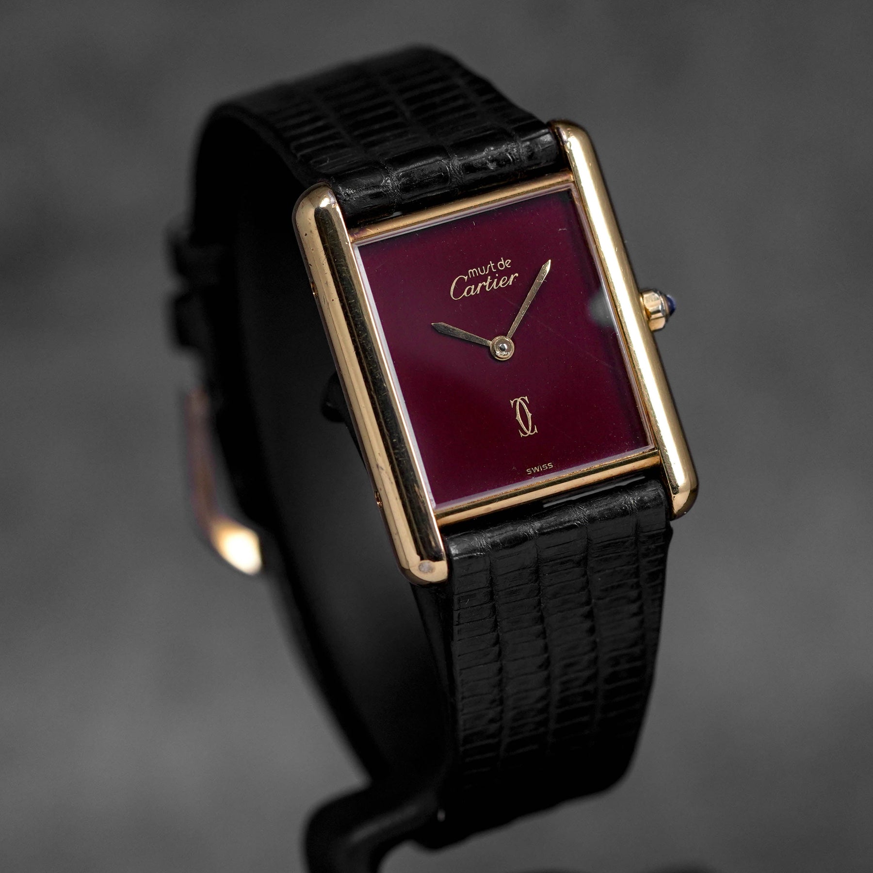 Harga Cartier Tank Must Burgundy