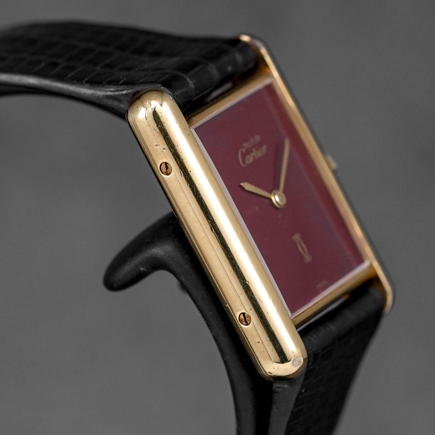 Harga Cartier Tank Must Burgundy