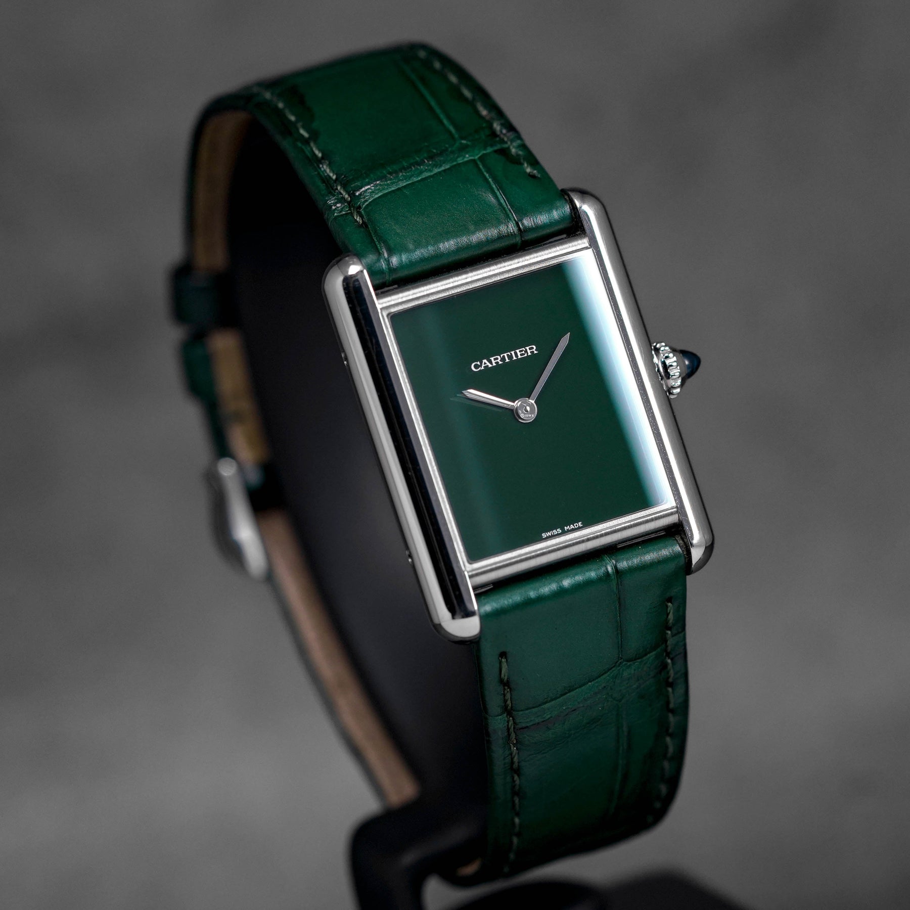 Harga Cartier Tank Must L Green