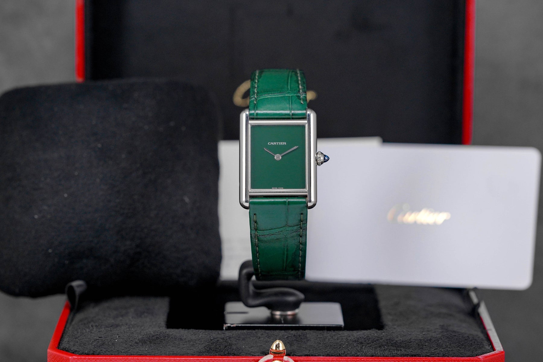 Harga Cartier Tank Must L Green