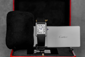 Harga Cartier Tank Must L Silver