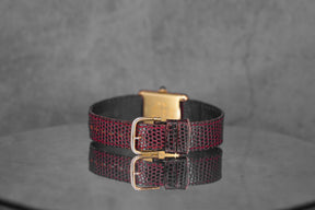 Harga Cartier Tank Must Vermeil Burgundy