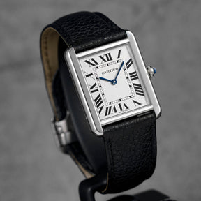 Harga Cartier Tank Solo L Silver