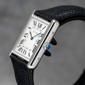 Harga Cartier Tank Solo L Silver