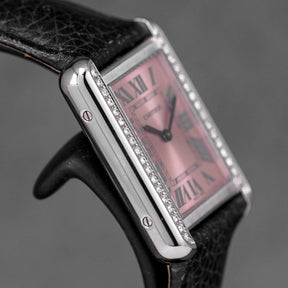 Harga Cartier Tank Solo S Pink Diamond