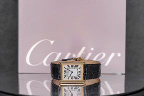 Harga Cartier Tank Solo S Yellowgold Silver
