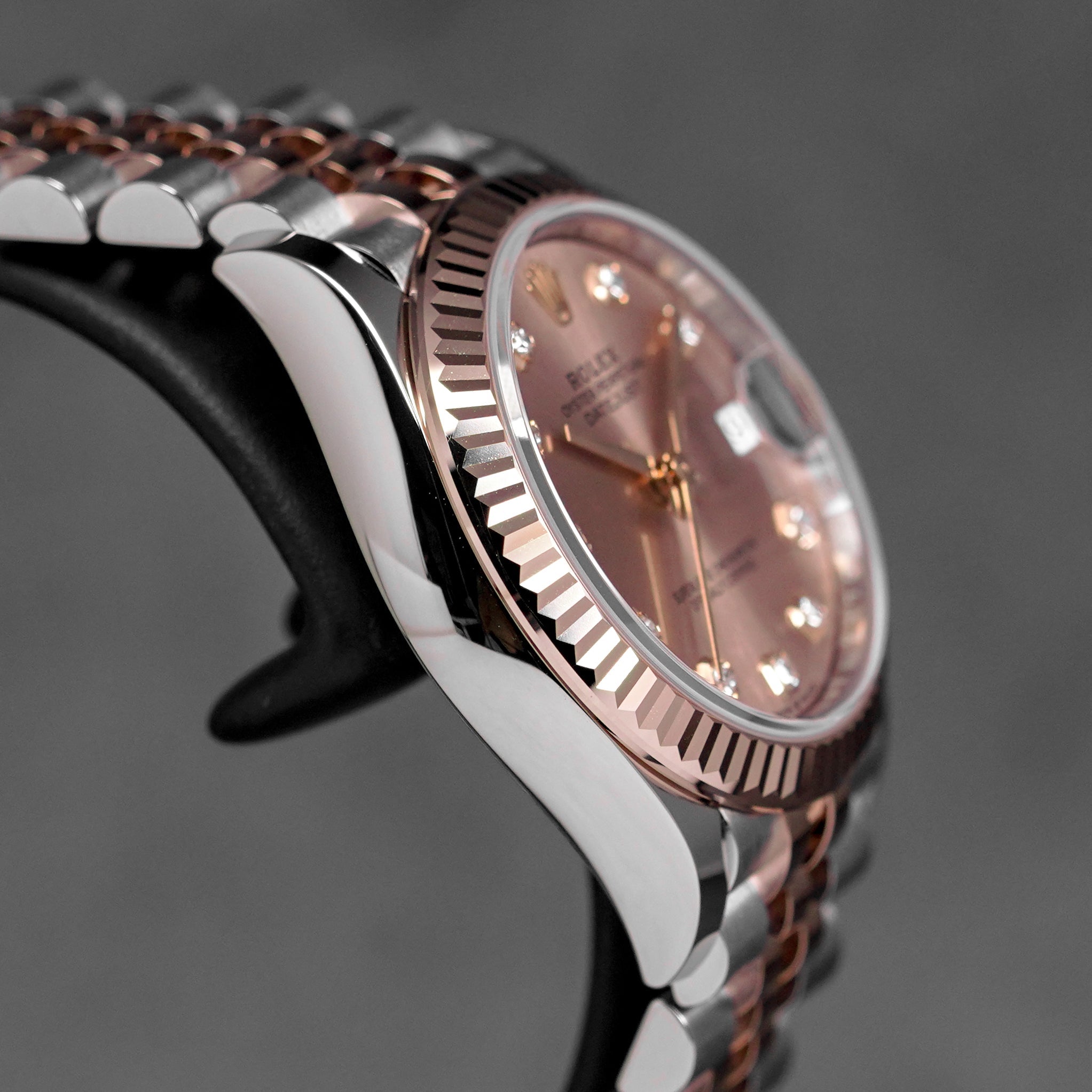DATEJUST 31MM TWOTONE ROSEGOLD SALMON DIAMOND DIAL (2026)