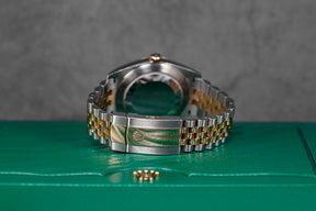 DATEJUST 41MM TWOTONE ROSEGOLD PINK SUNDUST DIAMOND DIAL (2020)