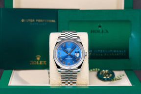 Rolex Datejust Blue Azzuro
