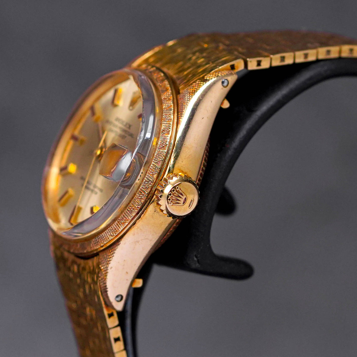 DATEJUST LADY 25MM YELLOWGOLD 18K 'FLORENTINE' CHAMPAGNE DIAL (WATCH ONLY)