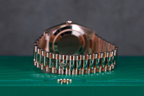 DAYDATE 40MM ROSEGOLD OLIVE GREEN DIAL (2021)