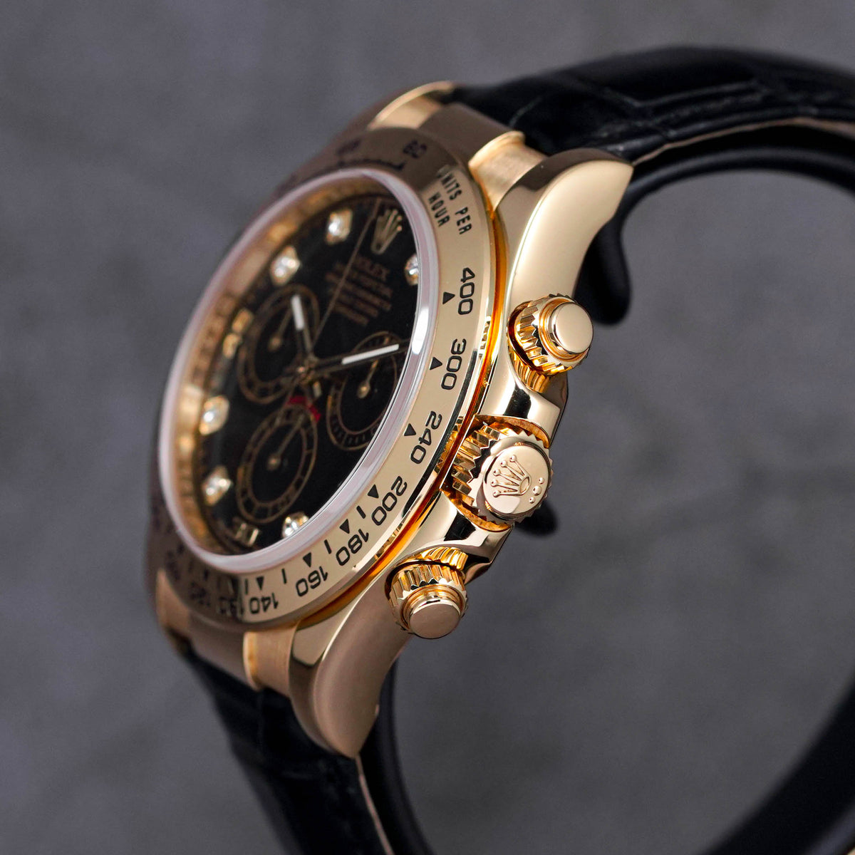 DAYTONA YELLOWGOLD BLACK DIAMOND DIAL (2012)