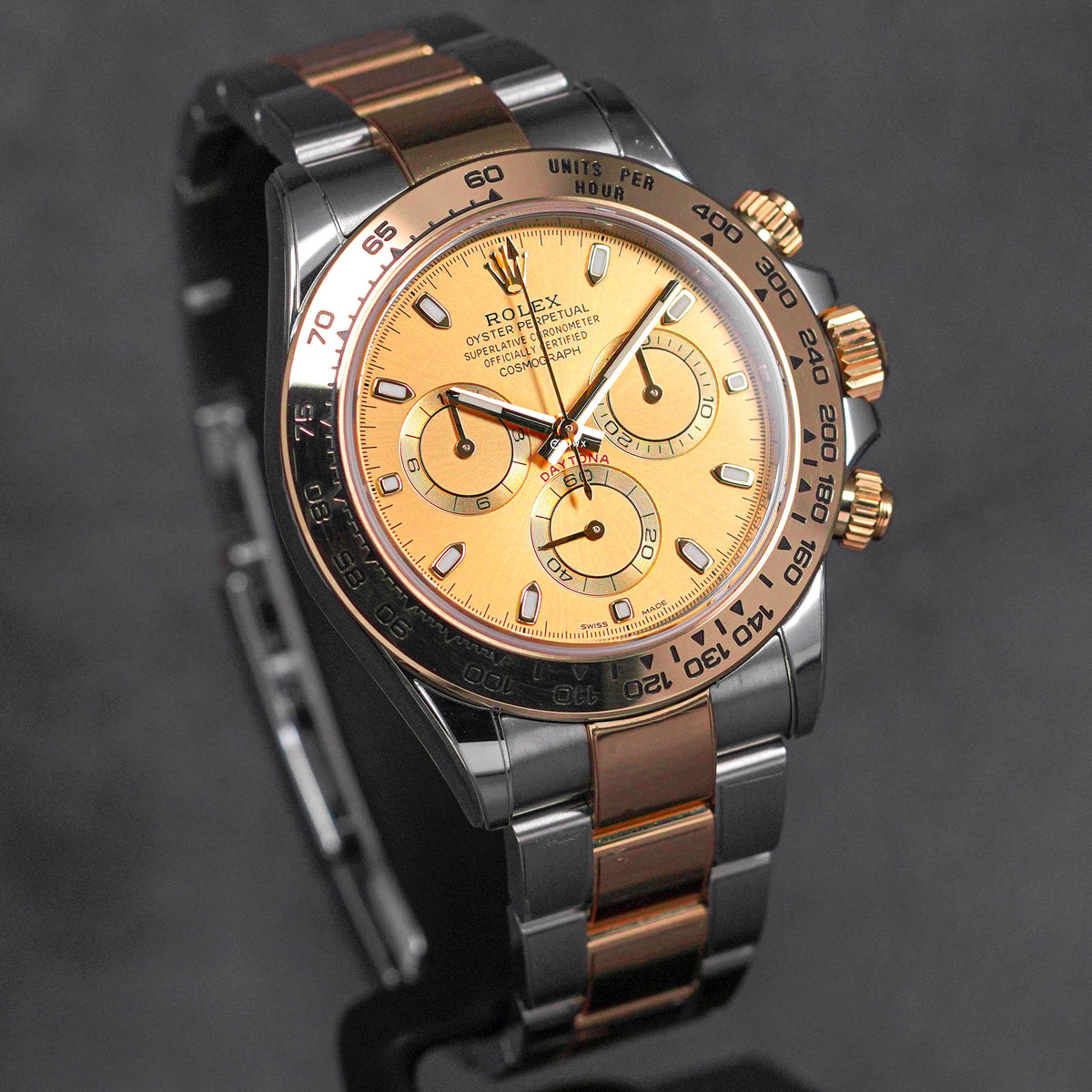 DAYTONA TWOTONE YELLOWGOLD CHAMPAGNE DIAL (2023)