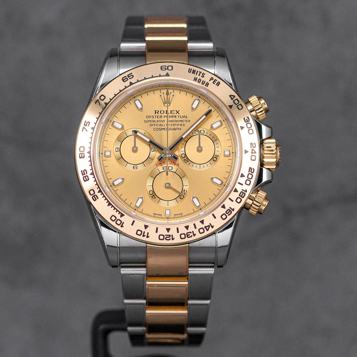 DAYTONA TWOTONE YELLOWGOLD CHAMPAGNE DIAL (2023)