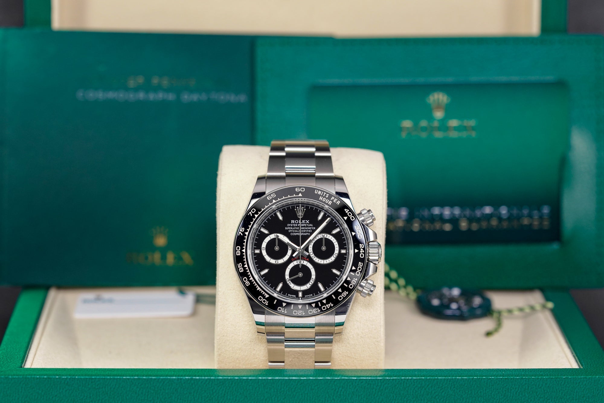 DAYTONA BLACK DIAL CERAMIC RING BEZEL (2026)