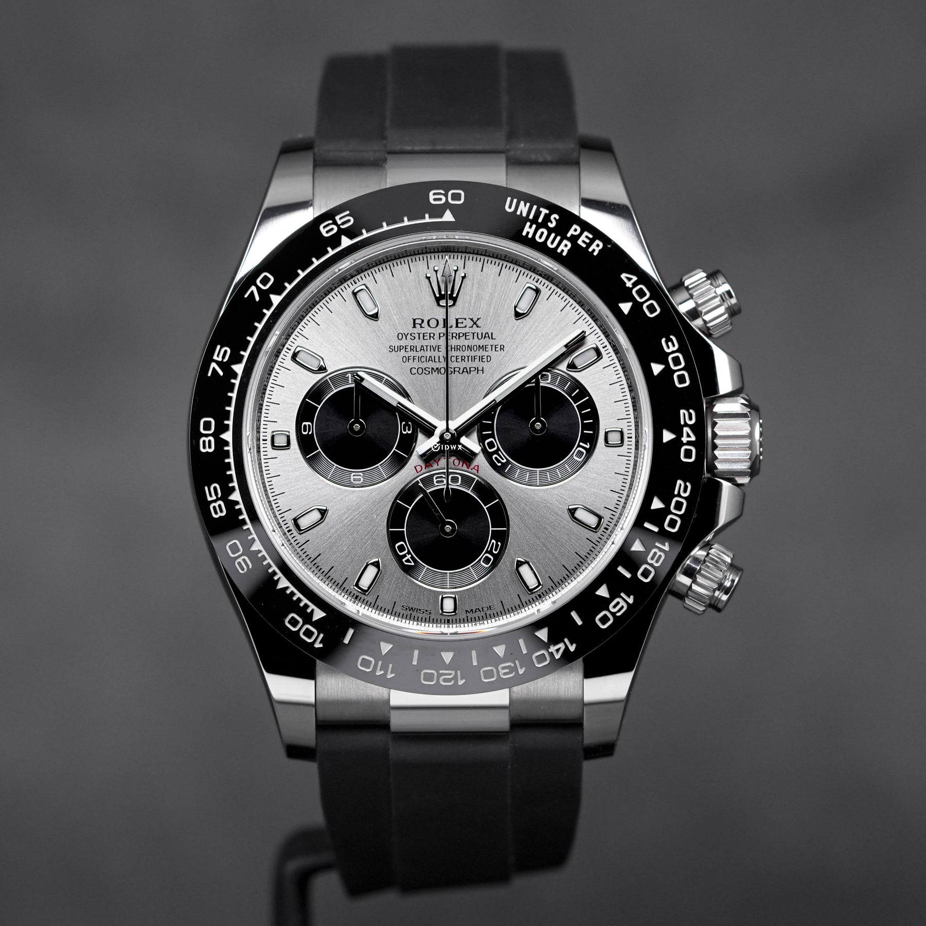 DAYTONA OYSTERFLEX WHITEGOLD GREY DIAL (2022)