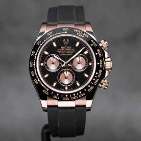 DAYTONA OYSTERFLEX ROSEGOLD BLACK DIAL (2020)