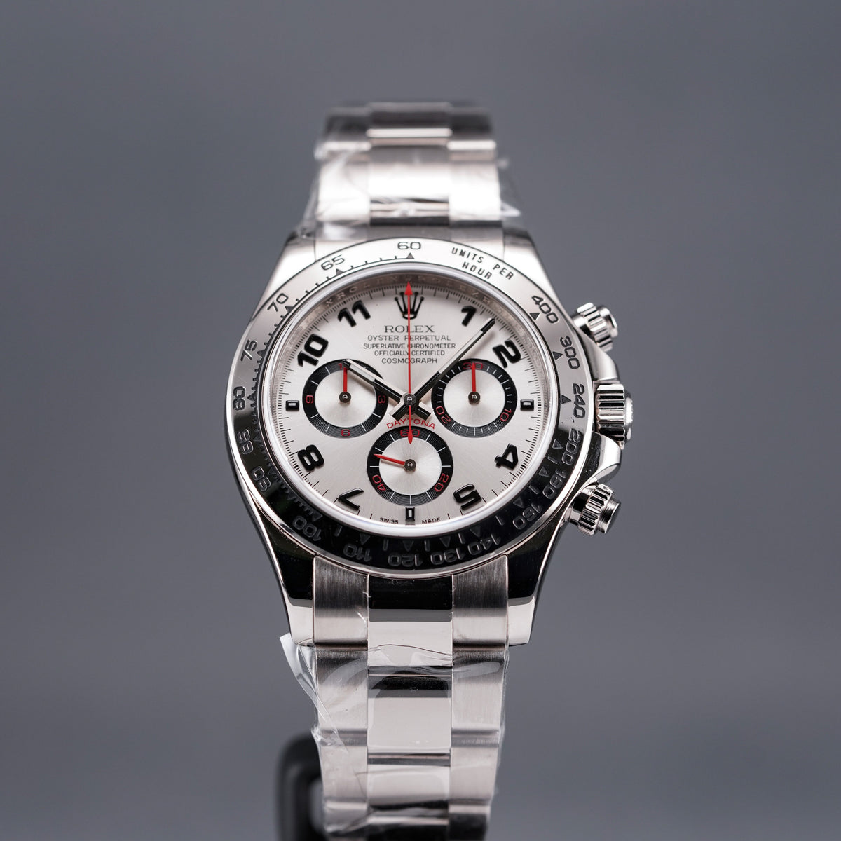 DAYTONA WHITE GOLD SILVER DIAL (2005)