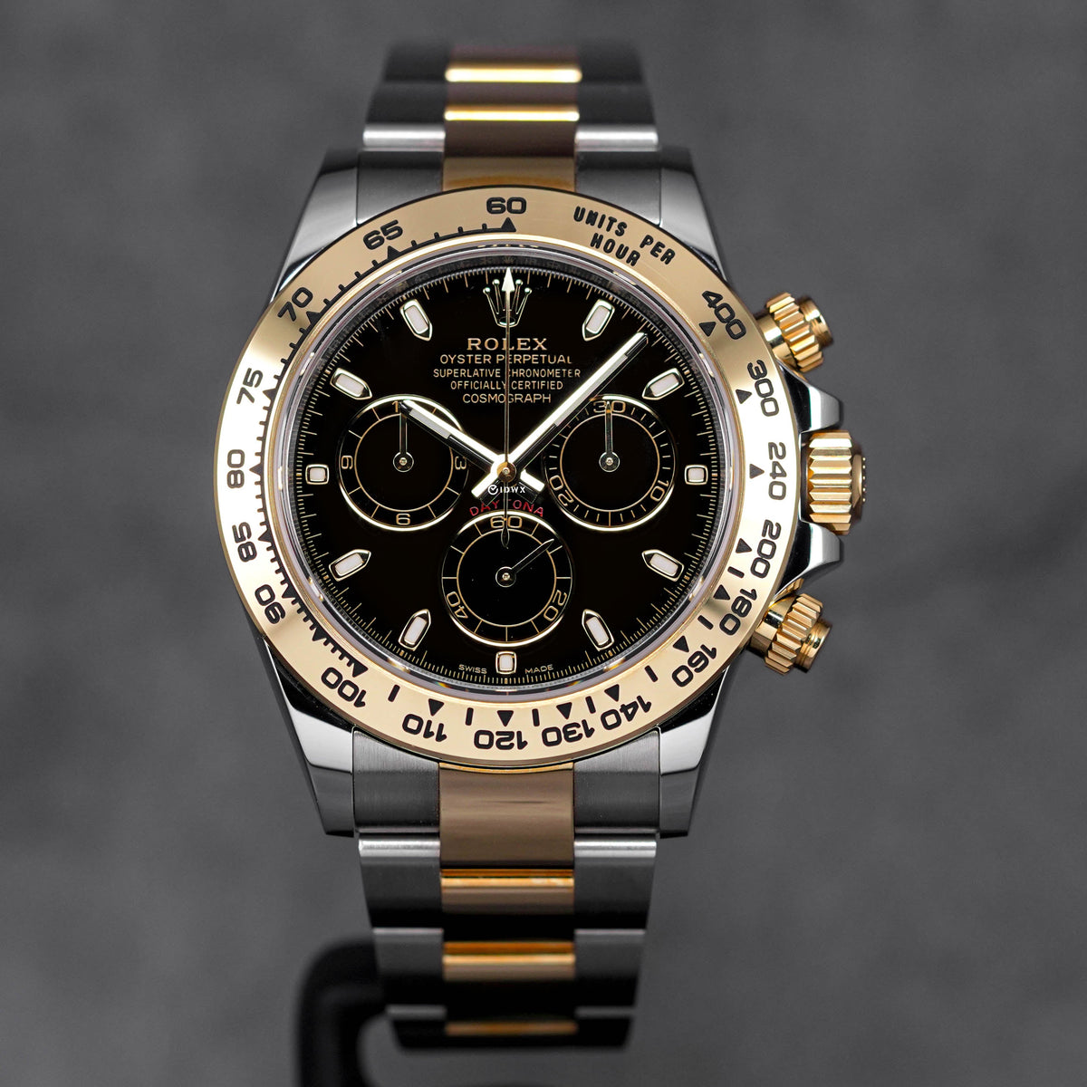 DAYTONA TWOTONE YELLOWGOLD BLACK DIAL (2021)