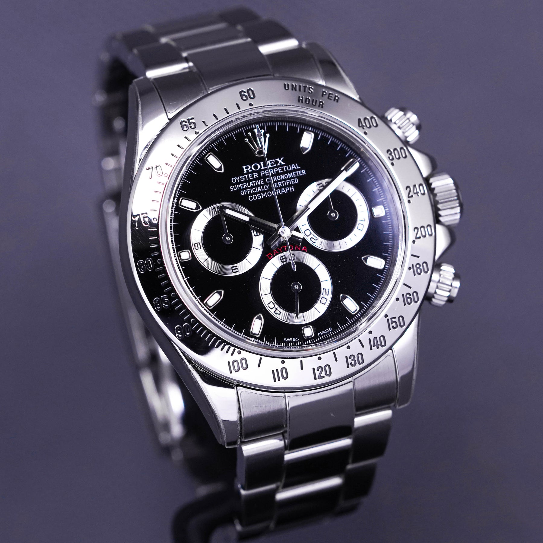 DAYTONA STEEL BLACK DIAL (2013)