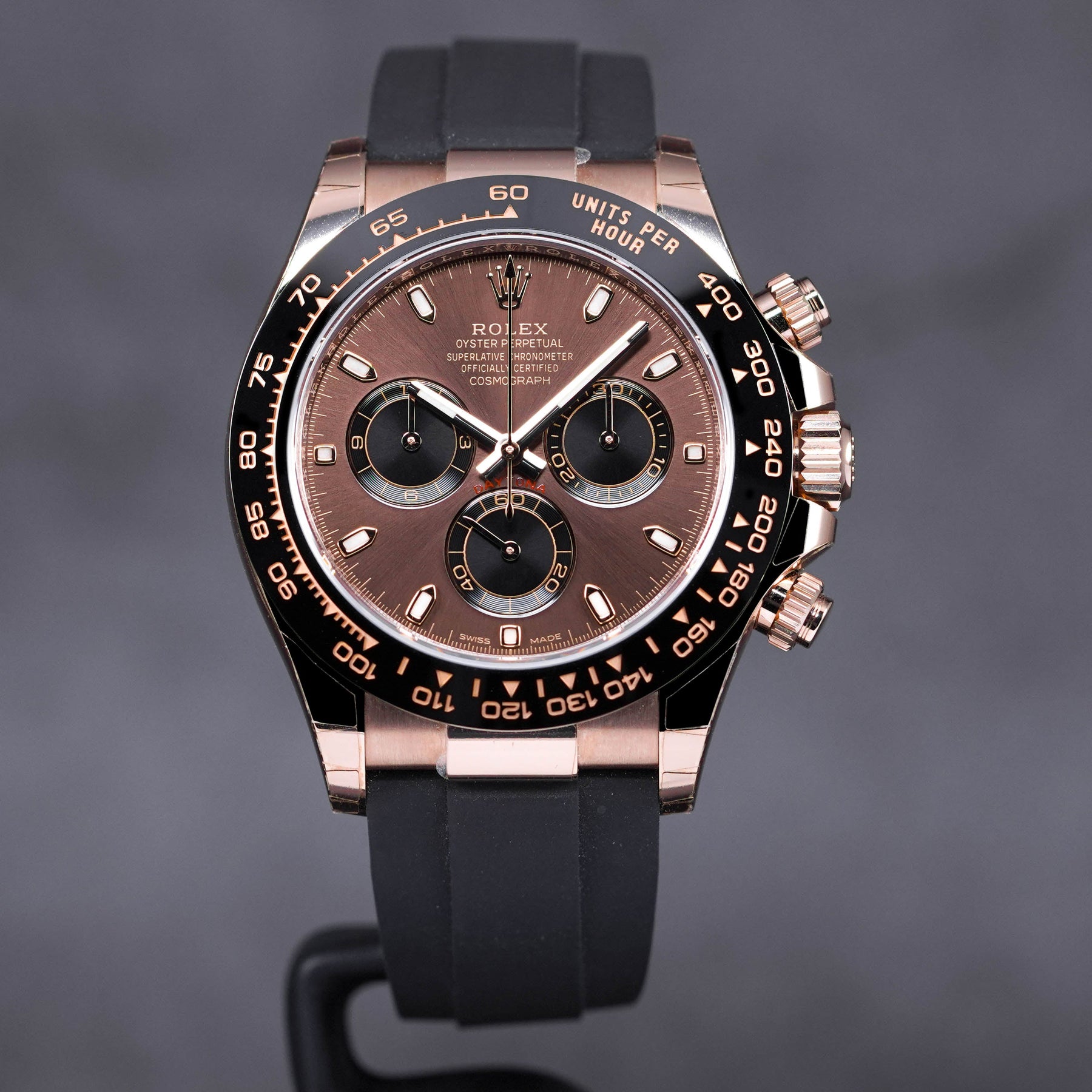 DAYTONA OYSTERFLEX ROSEGOLD CHOCO DIAL (2022)