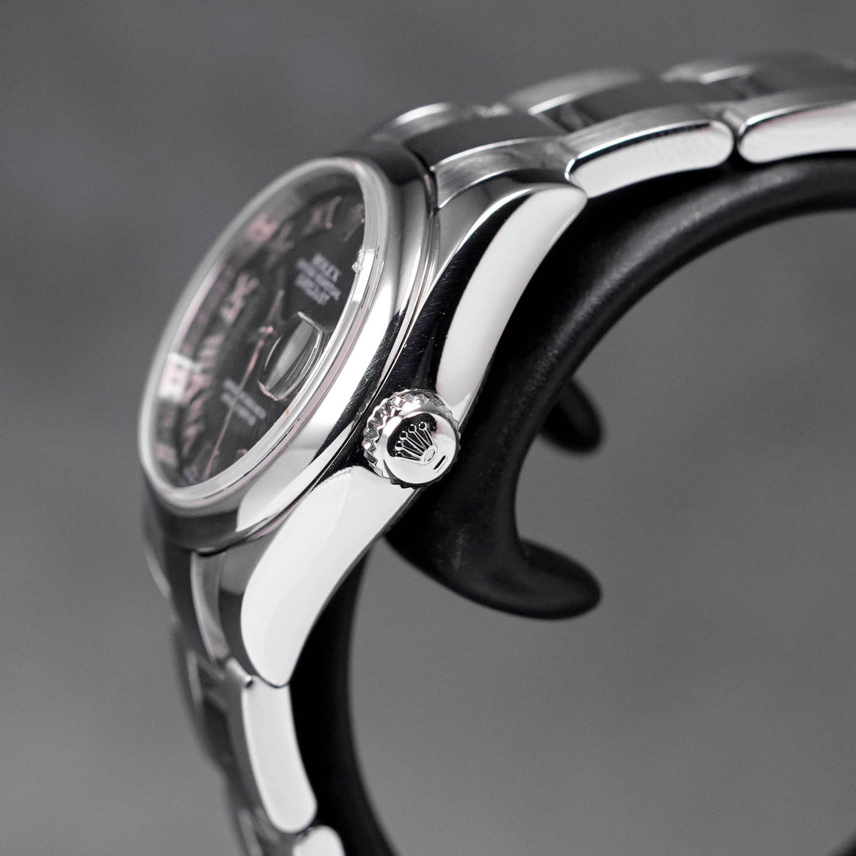 DATEJUST 26MM BLACK ROMAN DIAL (2007)