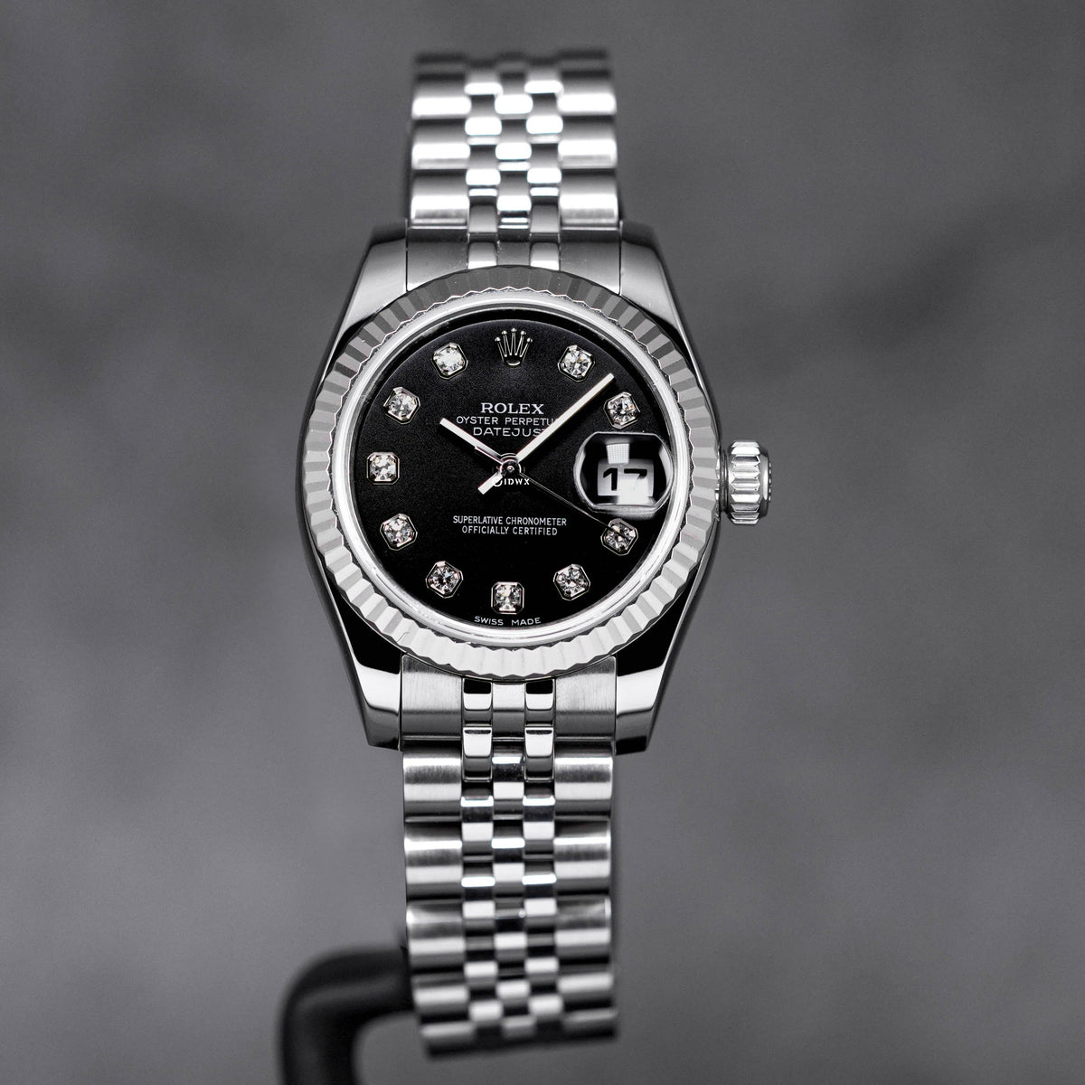 DATEJUST 26MM BLACK DIAMOND DIAL (2009)