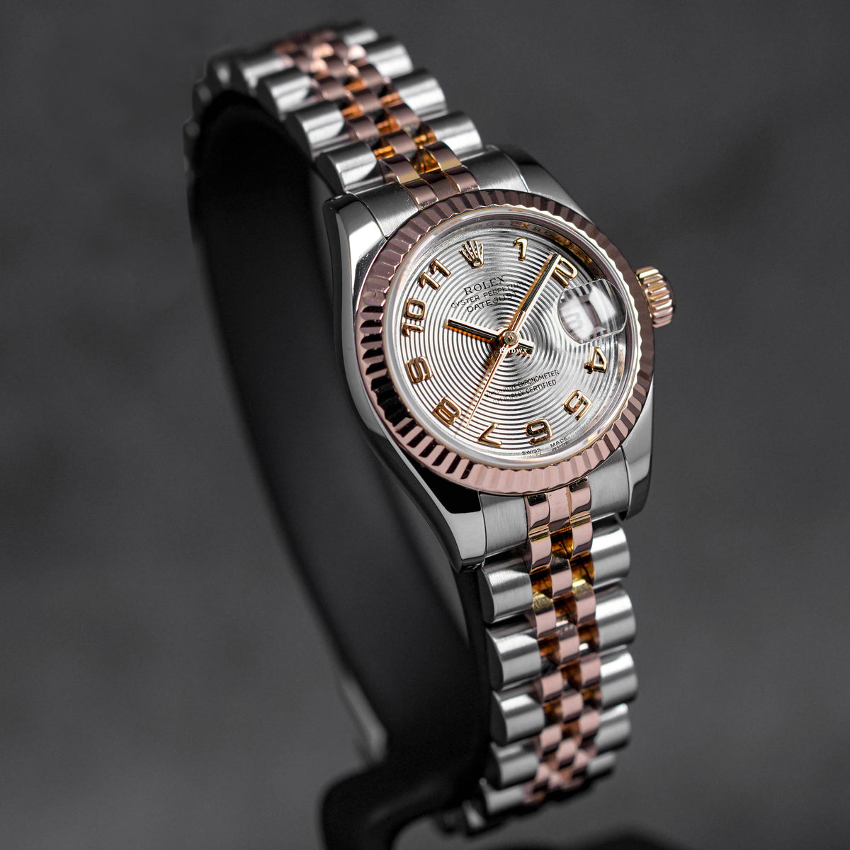 Datejust Silver Concentric Indonesia