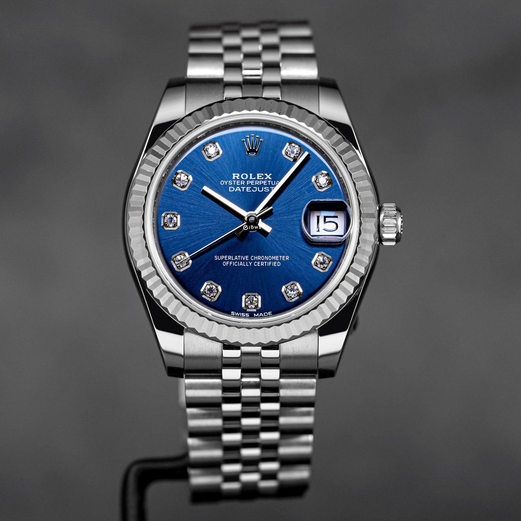 DATEJUST 31MM BLUE DIAMOND DIAL (2019)