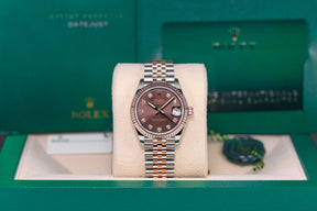 Rolex Datejust 31mm 278271 Choco Diamond