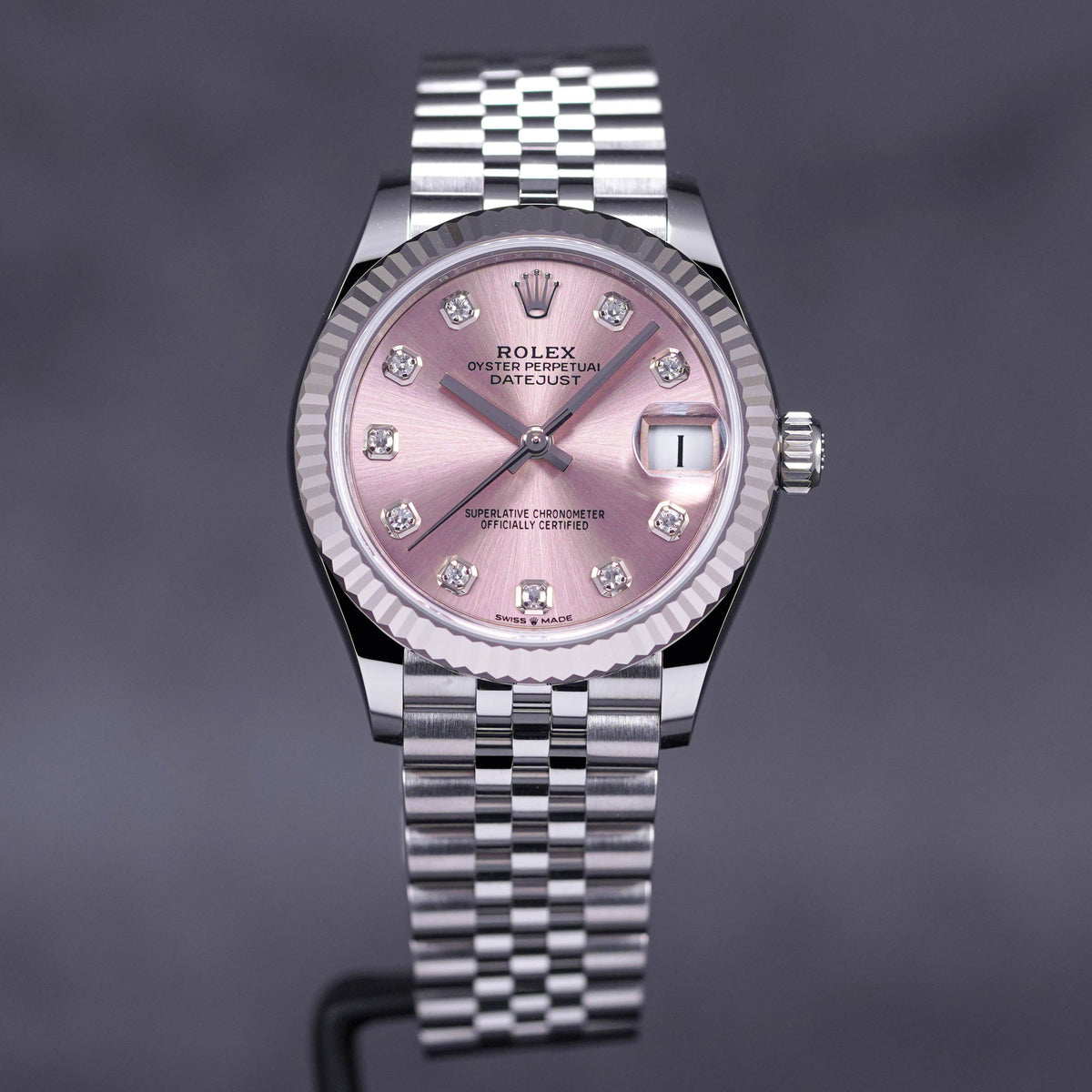 DATEJUST 31MM PINK DIAMOND DIAL (2023)