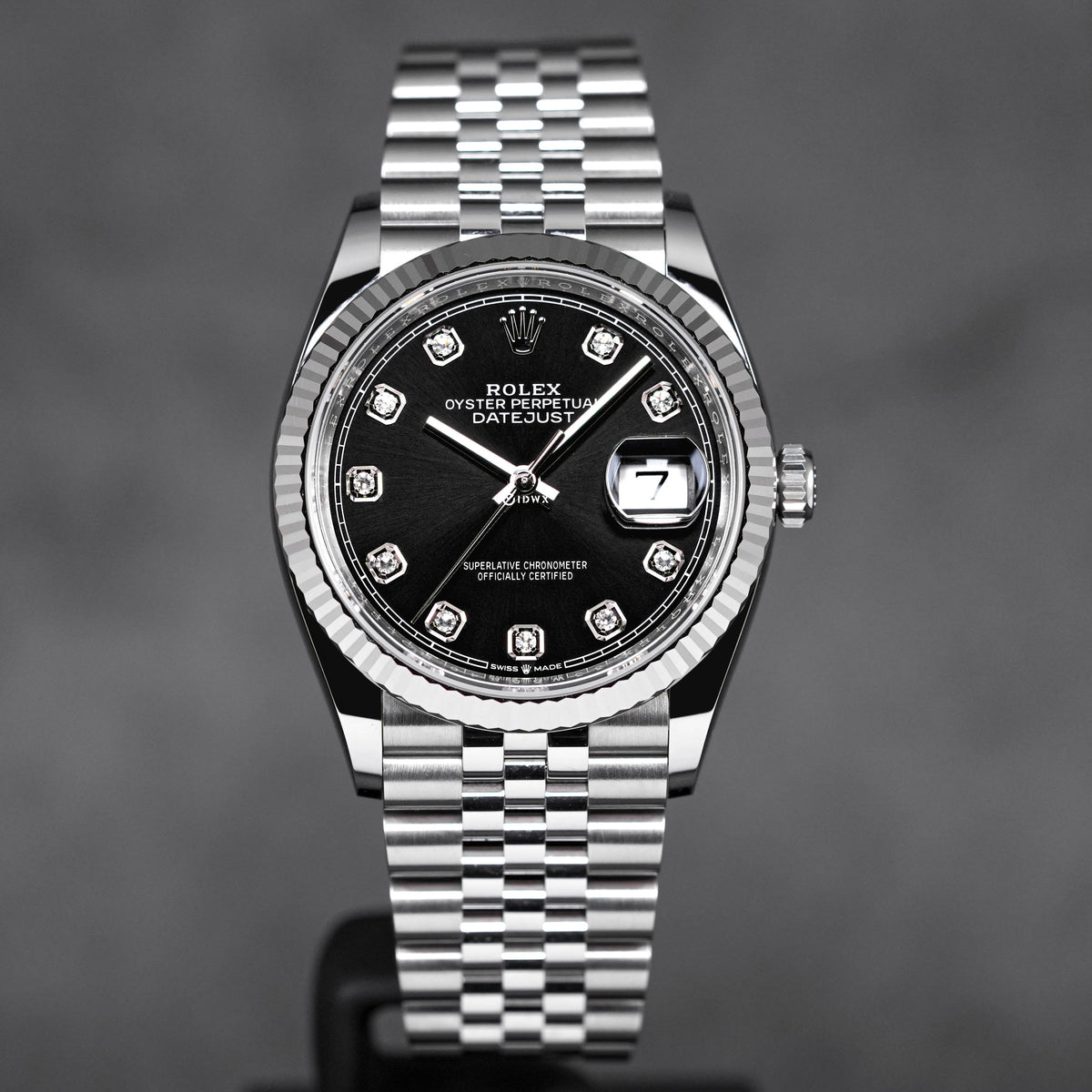 DATEJUST 36MM BLACK DIAMOND DIAL (2022)