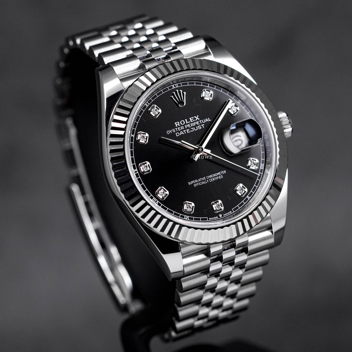 DATEJUST 41MM BLACK DIAMOND DIAL (2023)