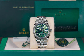 Datejust Palm Green