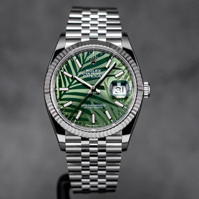 Datejust Palm Green