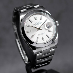 DATEJUST 41MM SILVER DIAL (2021)