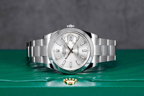 DATEJUST 41MM SILVER DIAL (2021)