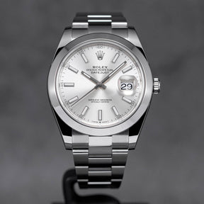 DATEJUST 41MM SILVER DIAL (2021)