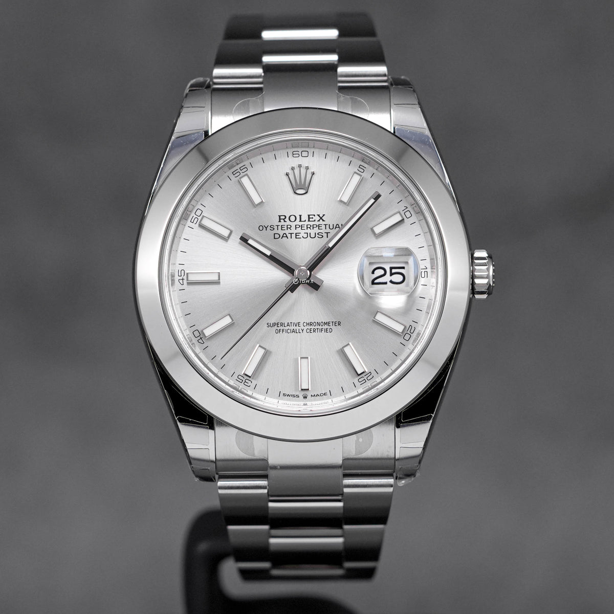 Rolex Datejust 41mm Silver