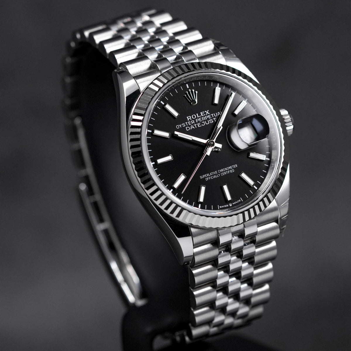 DATEJUST 36MM BLACK DIAL (2023)