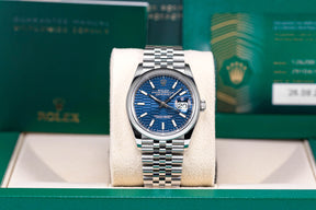 Rolex Datejust Blue Fluted