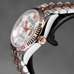 Datejust 278271 Floral Silver