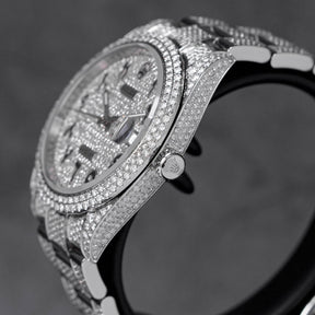 DATEJUST II CUSTOM PAVED DIAMOND SET ARABIC DIAL (2020)