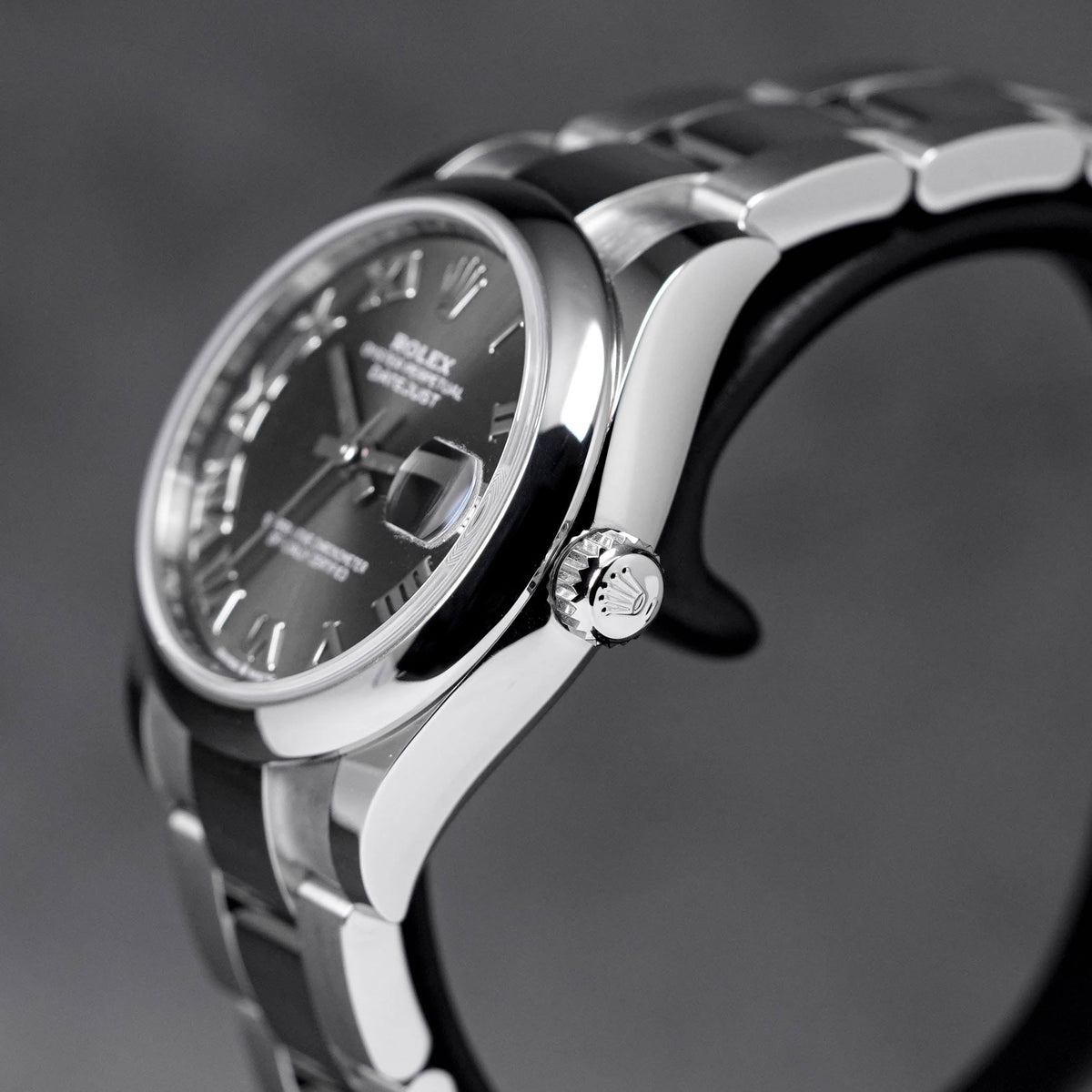 DATEJUST 31MM RHODIUM ROMAN DIAL (2023)