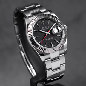 DATEJUST 36MM TURN-O-GRAPH BLACK DIAL (2008)