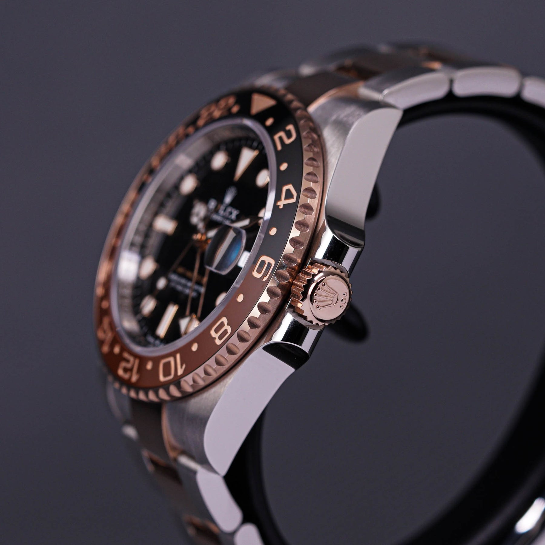 GMT MASTER-II ROOTBEER TWOTONE ROSEGOLD