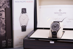 CALATRAVA 'CLOUS DE PARIS' WHITE GOLD 6119G (2021)