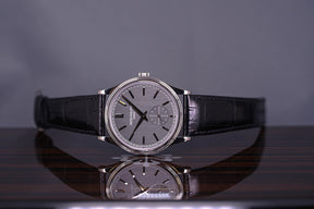 CALATRAVA 'CLOUS DE PARIS' WHITE GOLD 6119G (2021)