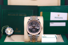 DATEJUST 41MM TWOTONE ROSEGOLD WIMBLEDON (2019)