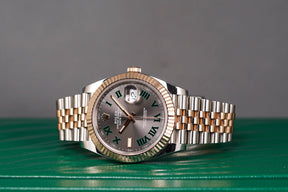 DATEJUST 41MM TWOTONE ROSEGOLD WIMBLEDON (2019)